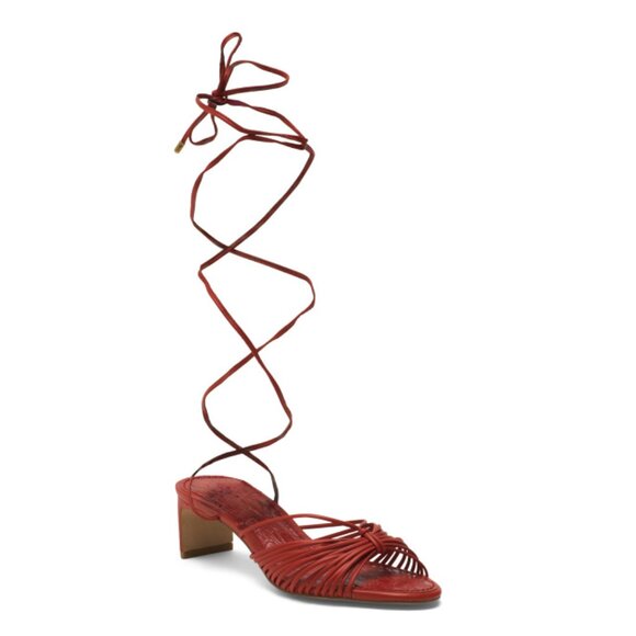 VINCE CAMUTO Salsa Lory Kitten Heel Sandals - Picture 1 of 2